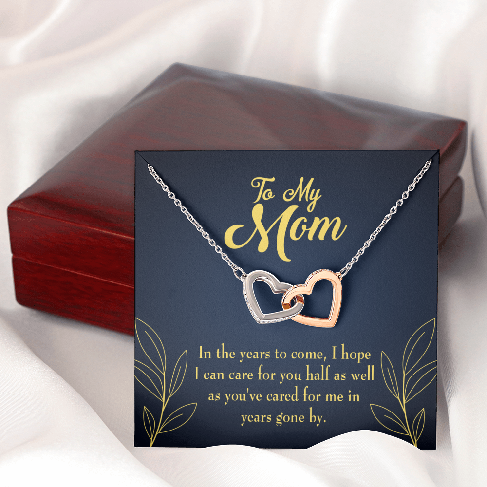 To Mom Years to Come Inseparable Necklace-Express Your Love Gifts