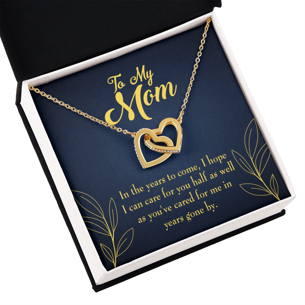 To Mom Years to Come Inseparable Necklace-Express Your Love Gifts