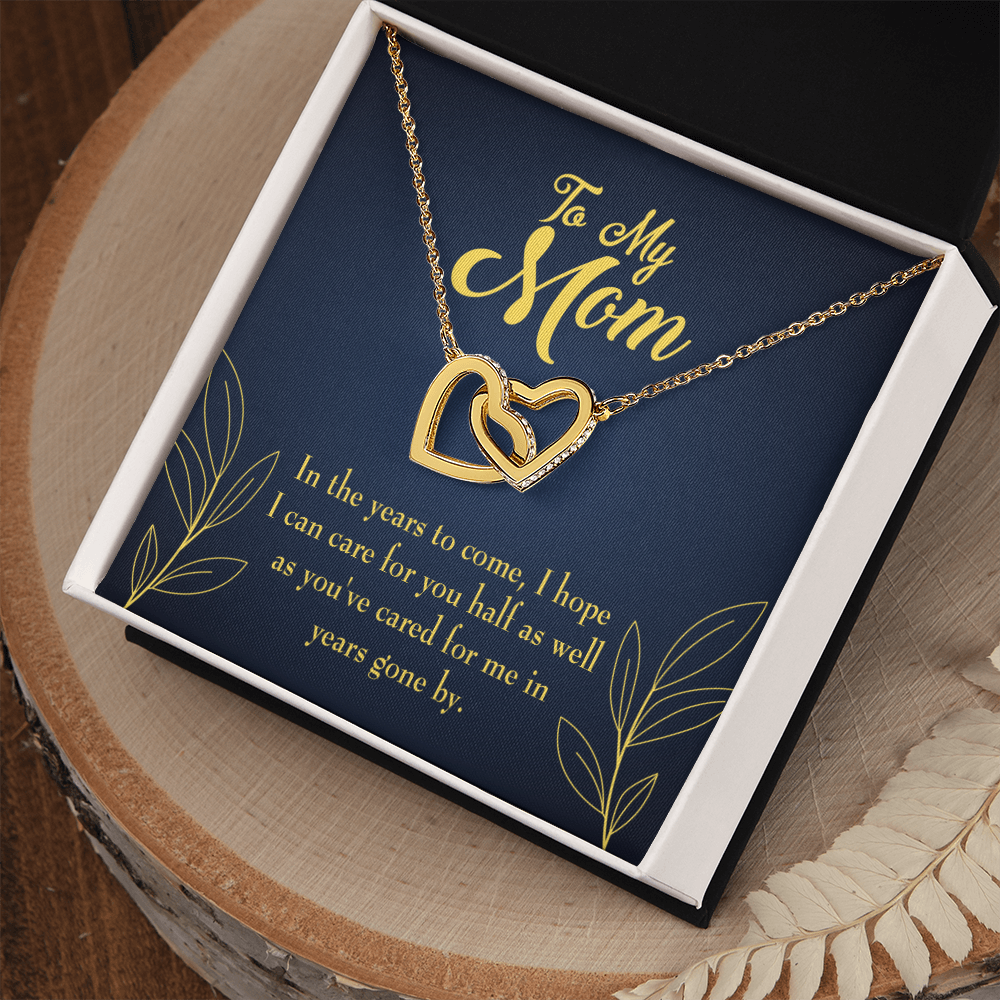 To Mom Years to Come Inseparable Necklace-Express Your Love Gifts