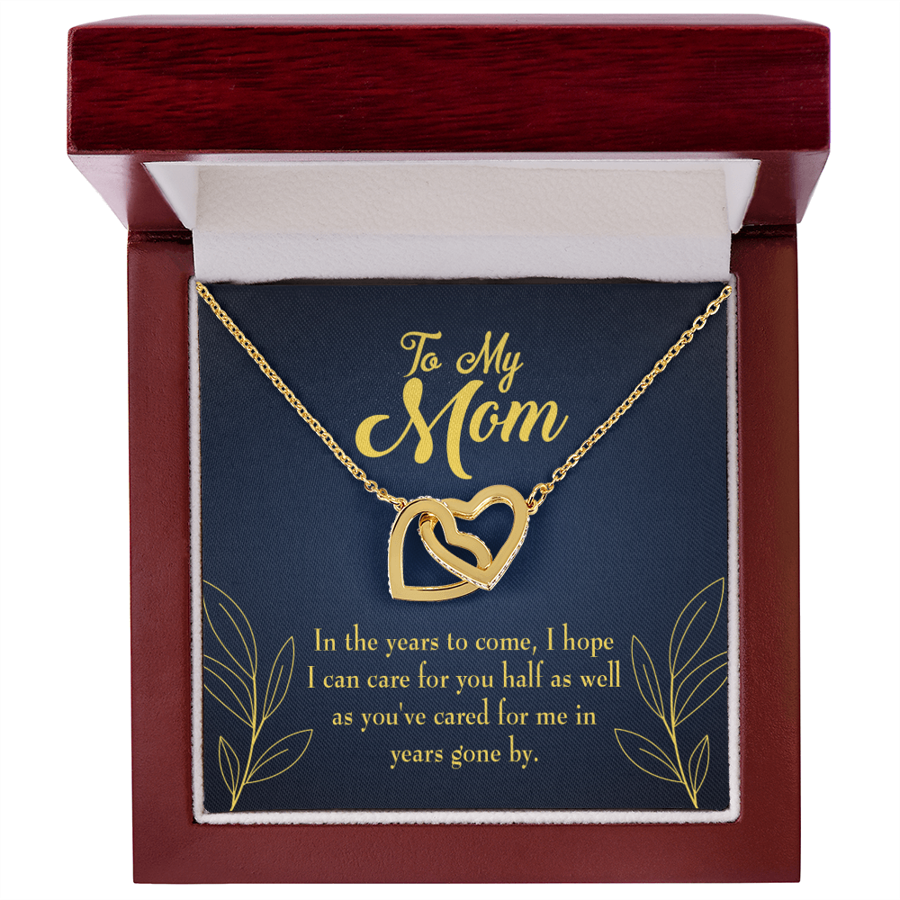 To Mom Years to Come Inseparable Necklace-Express Your Love Gifts