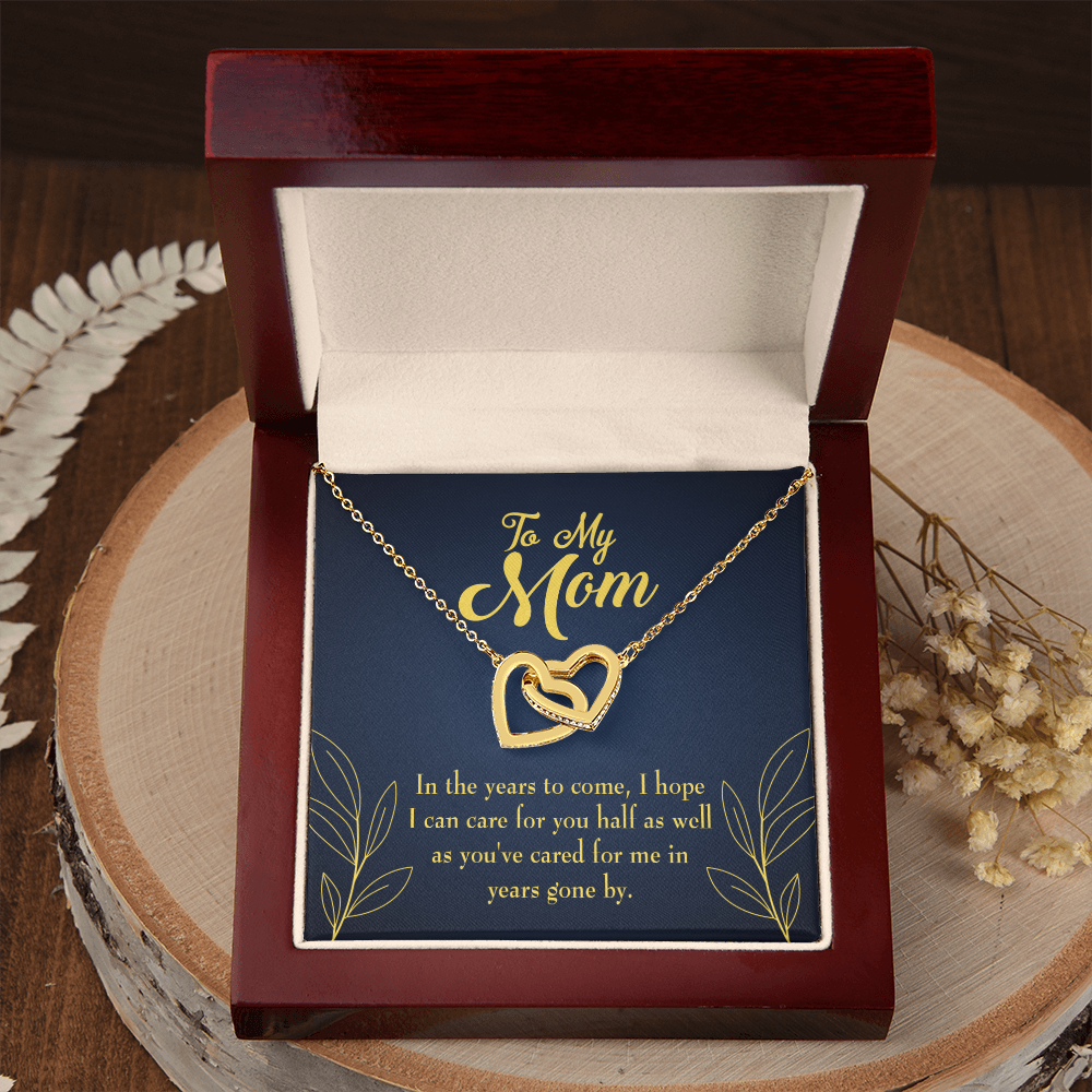 To Mom Years to Come Inseparable Necklace-Express Your Love Gifts