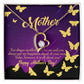 To Mom You Always Sacrifice Forever Necklace w Message Card-Express Your Love Gifts