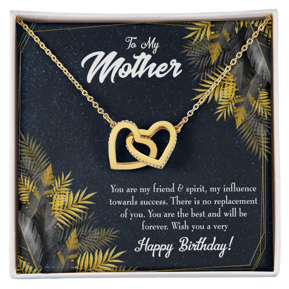 To Mom You Are My Friend Birthday Message Inseparable Necklace-Express Your Love Gifts