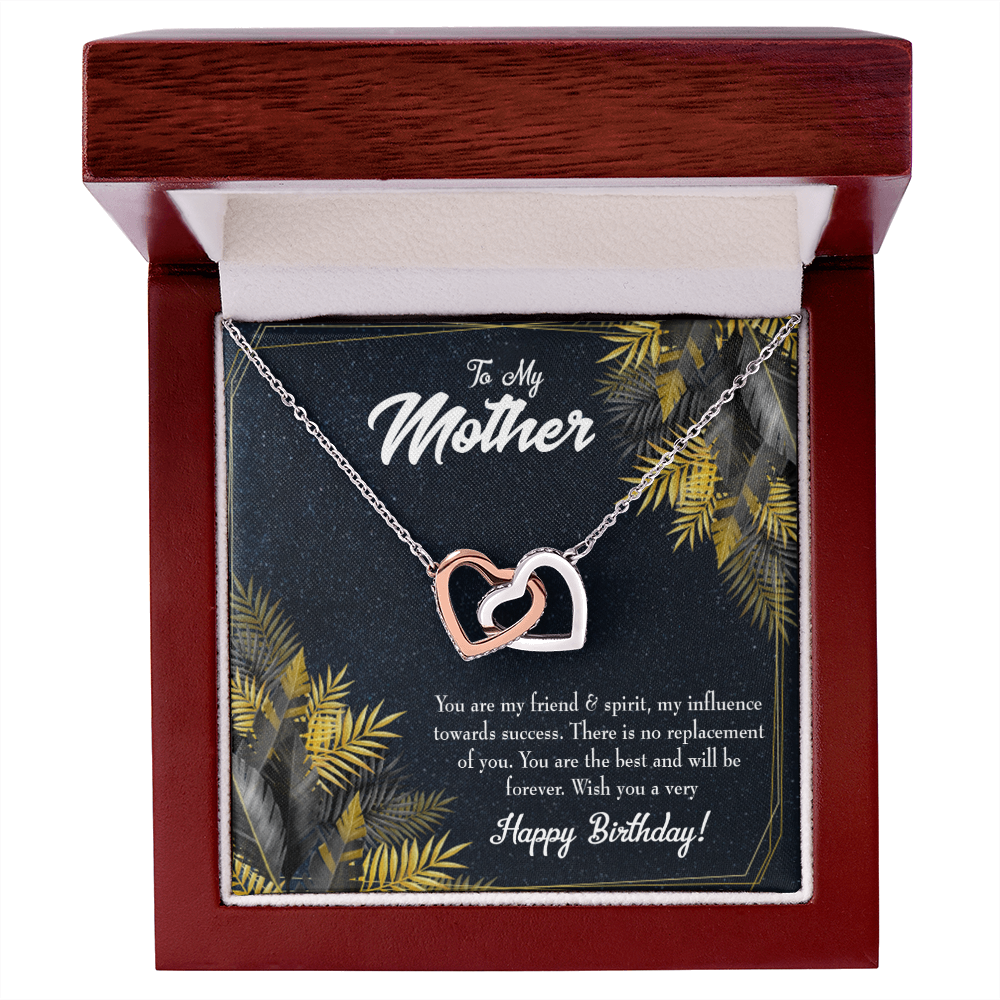 To Mom You Are My Friend Birthday Message Inseparable Necklace-Express Your Love Gifts