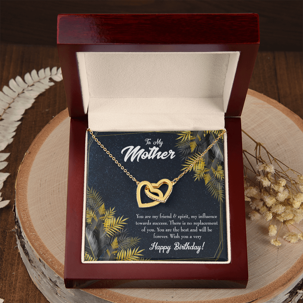 To Mom You Are My Friend Birthday Message Inseparable Necklace-Express Your Love Gifts