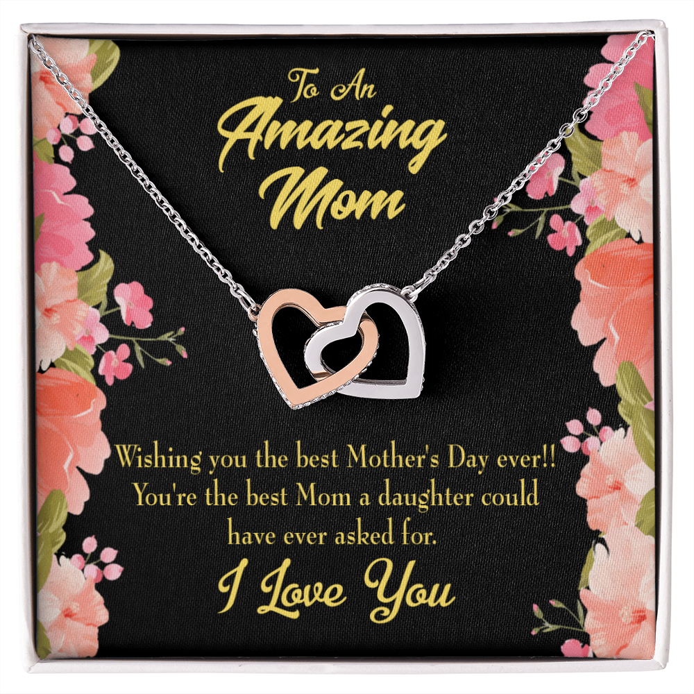 To Mom You're the Best Mom Inseparable Necklace-Express Your Love Gifts