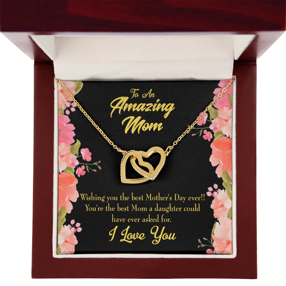 To Mom You're the Best Mom Inseparable Necklace-Express Your Love Gifts