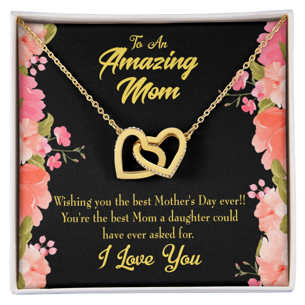 To Mom You're the Best Mom Inseparable Necklace-Express Your Love Gifts