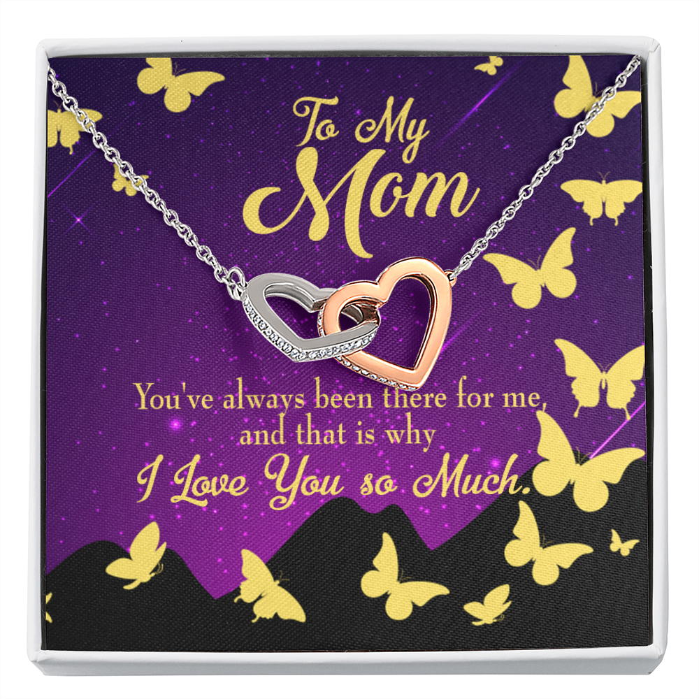 To Mom You've Always Been There For Me Inseparable Necklace-Express Your Love Gifts