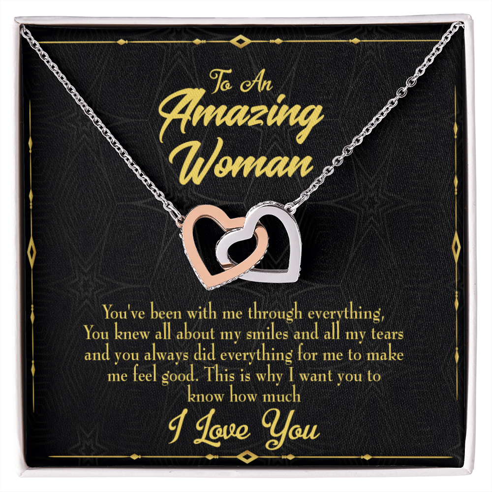 To Mom You With Me Inseparable Necklace-Express Your Love Gifts