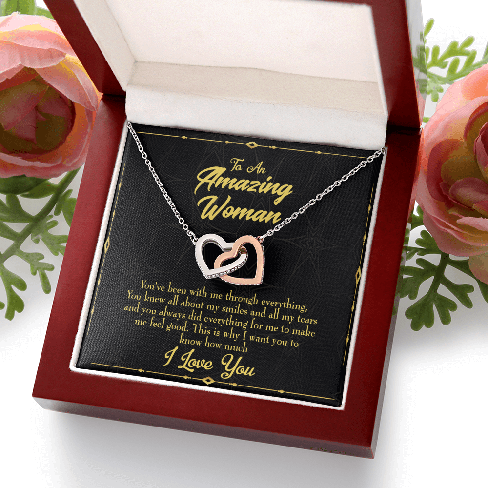 To Mom You With Me Inseparable Necklace-Express Your Love Gifts