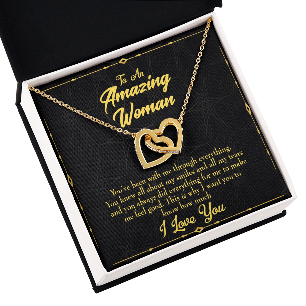 To Mom You With Me Inseparable Necklace-Express Your Love Gifts