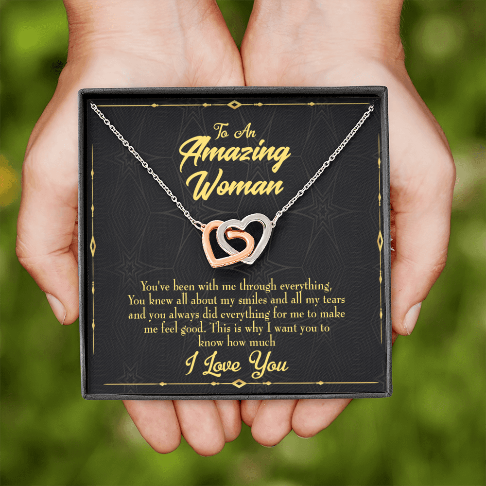 To Mom You With Me Inseparable Necklace-Express Your Love Gifts