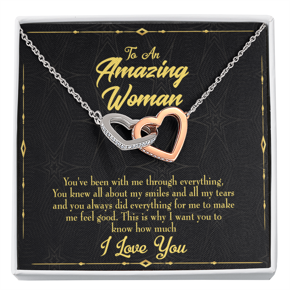 To Mom You With Me Inseparable Necklace-Express Your Love Gifts