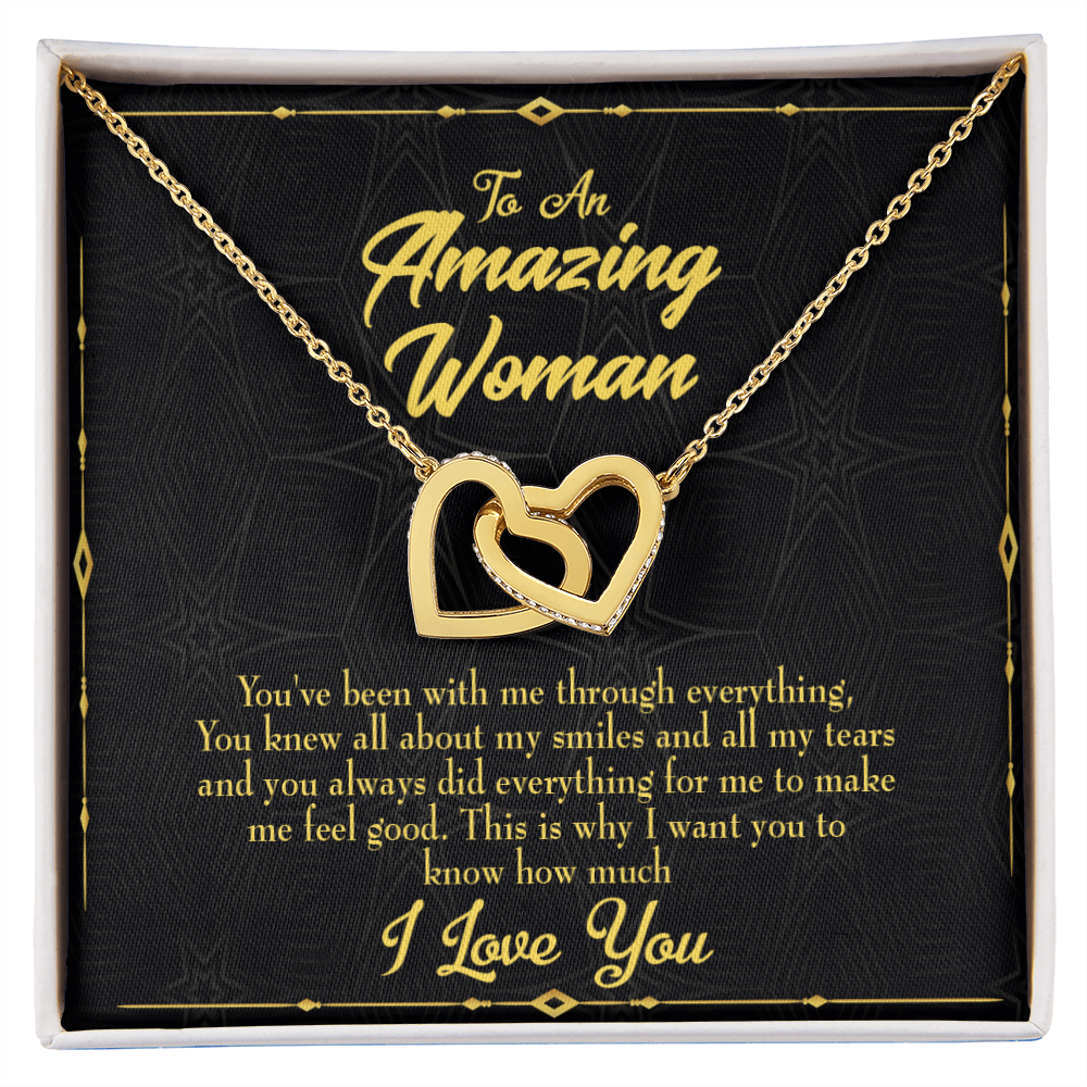 To Mom You With Me Inseparable Necklace-Express Your Love Gifts