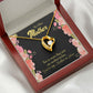 To Mother-in-Law Not Just Mother-in-Law Forever Necklace w Message Card-Express Your Love Gifts