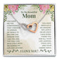 To My Beautiful Mom You Have Been Such an Amazing Influence Inseparable Necklace-Express Your Love Gifts