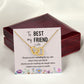 To My Best Friend Thank you Inseparable Necklace-Express Your Love Gifts