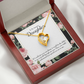To My Daughter Ability to See Forever Necklace w Message Card-Express Your Love Gifts