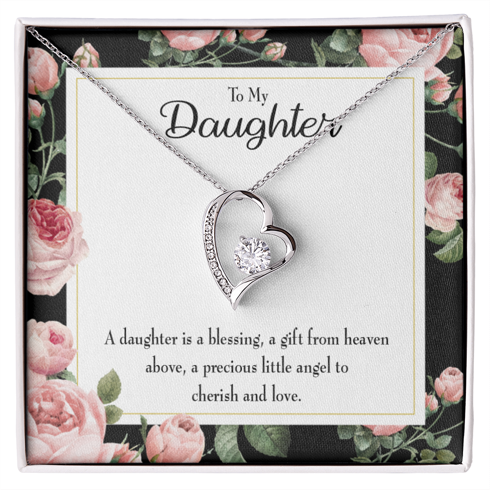 Personalized To My Daughter Necklace From Dad Never Forget I Love You  Daughter Birthday Gifts Christmas New Year Graduation Customized Gift Box  Message Card - Teecentury.com