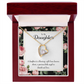 To My Daughter Blessing From Heaven Forever Necklace w Message Card-Express Your Love Gifts