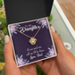 To My Daughter Dad Will Be There From Dad Infinity Knot Necklace Message Card-Express Your Love Gifts