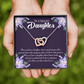 To My Daughter Good Person Daughter Inseparable Necklace-Express Your Love Gifts