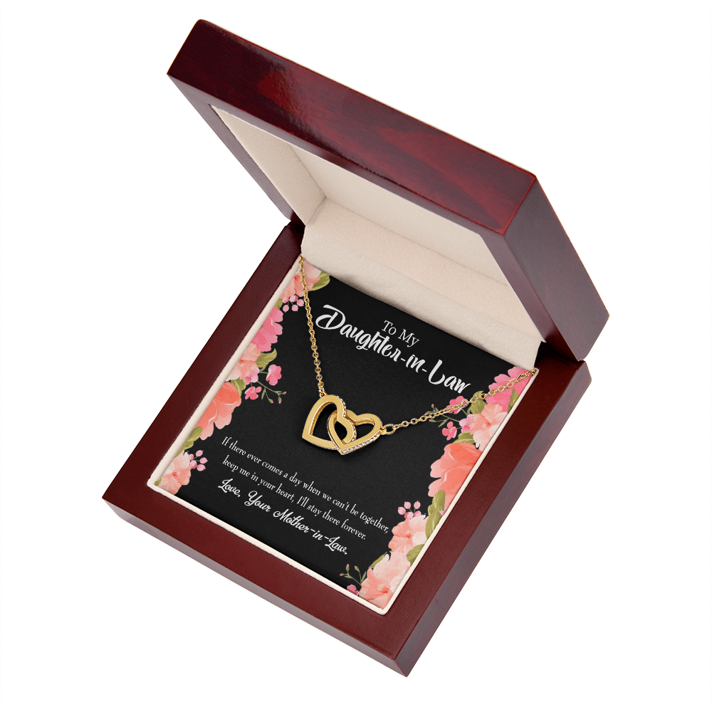To My Daughter-in-Law Keep in Heart From Mother-in-Law Inseparable Necklace-Express Your Love Gifts