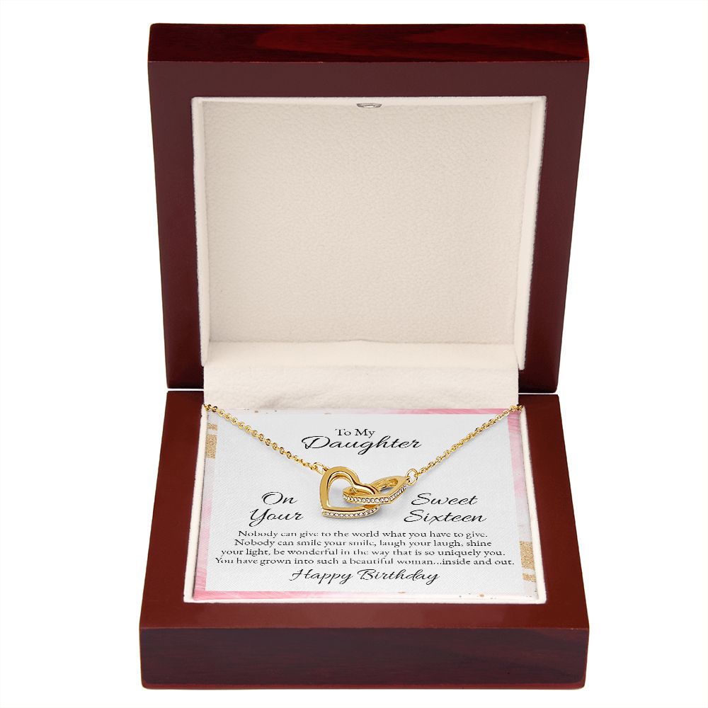 To My Daughter Nobody Can Give to the World Inseparable Necklace-Express Your Love Gifts