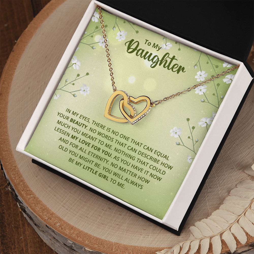 To My Daughter Nothing That Could Lessen My Love For You Inseparable Necklace-Express Your Love Gifts
