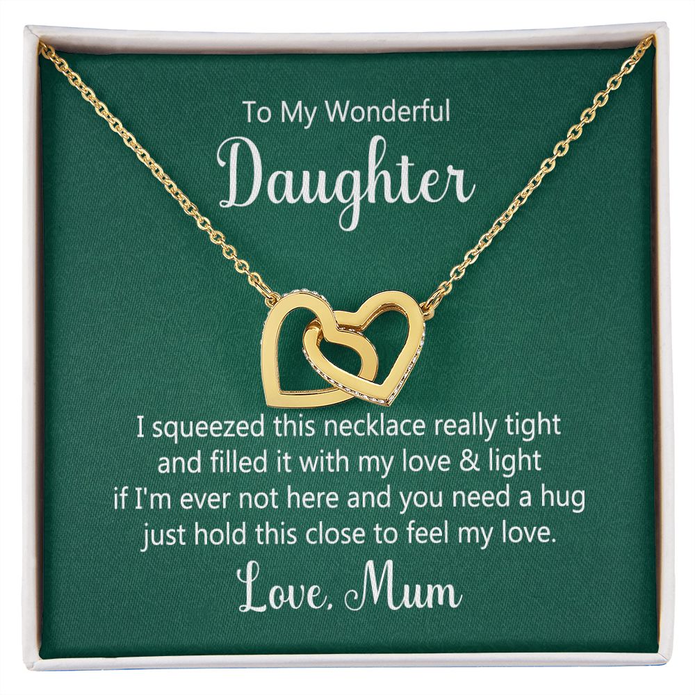 To My Daughter This Necklace From Mom Inseparable Necklace-Express Your Love Gifts
