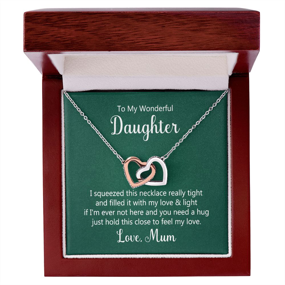 To My Daughter This Necklace From Mom Inseparable Necklace-Express Your Love Gifts