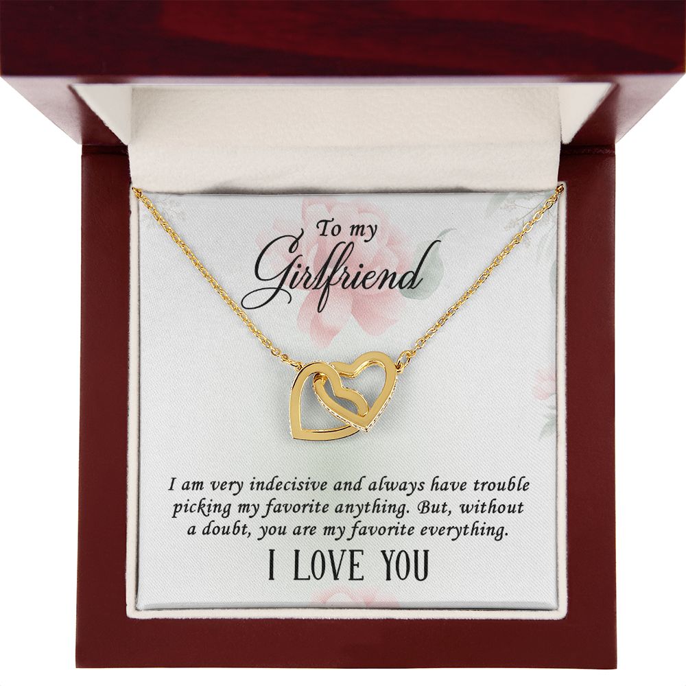 To My Girlfriend I Am Very Indecisive Inseparable Necklace-Express Your Love Gifts