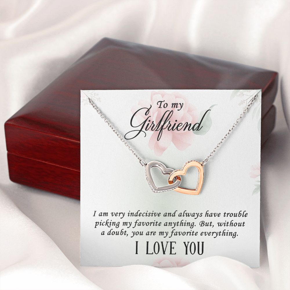 To My Girlfriend I Am Very Indecisive Inseparable Necklace-Express Your Love Gifts