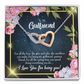 To My Girlfriend I Love You For Being You Inseparable Necklace-Express Your Love Gifts