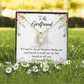 To My Girlfriend Last Breath Forever Necklace w Message Card-Express Your Love Gifts