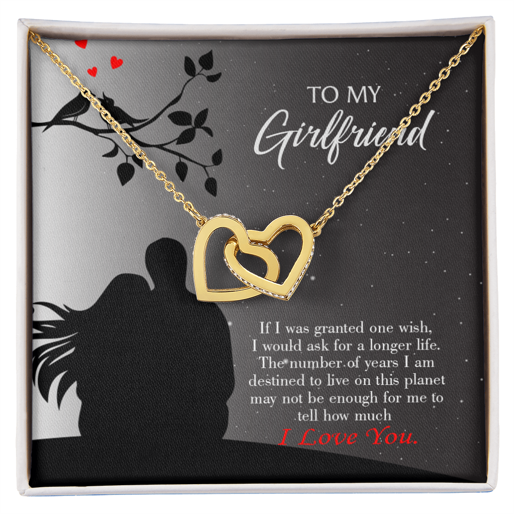 To My Girlfriend Longer Life Inseparable Necklace-Express Your Love Gifts