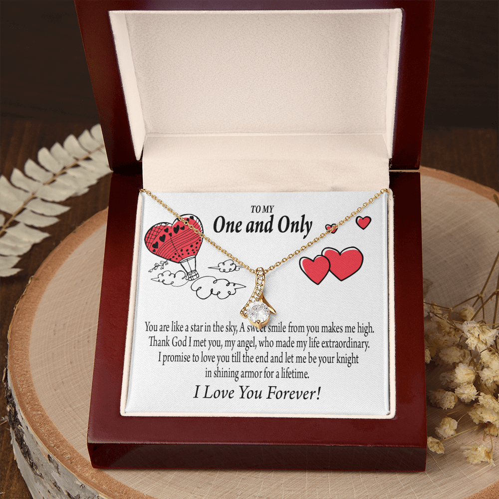 Amazon.com: To My Soulmate Necklace, Romantic Gift for Wife, Girlfriend,  Fiancée, Sterling Silver Heart Knot Necklace Gift for Her, Anniversary,  Birthday, Wedding, Valentine's Day Jewelry with Message Card, I Love Every  Little