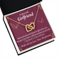 To My Girlfriend Right Next To You Is My Favorite Place Inseparable Necklace-Express Your Love Gifts