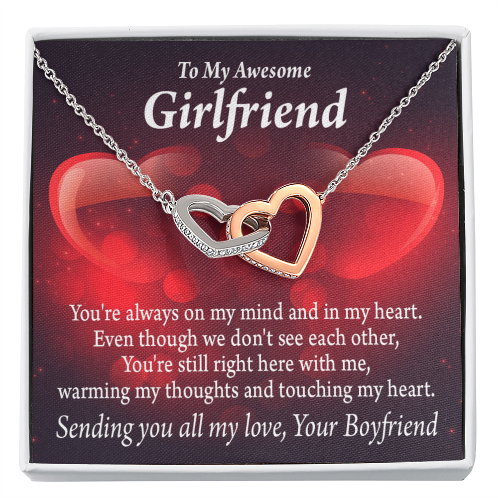 Magnetic Love Necklaces - Family - To My Girlfriend - I Love You - Aug -  Gifts Holder