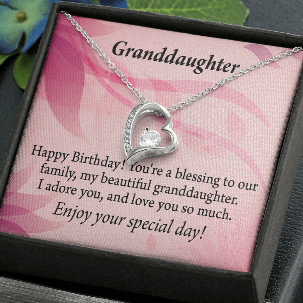 Granddaughter Necklace, To My Granddaughter Gift, Necklace For Grandda –  Rakva