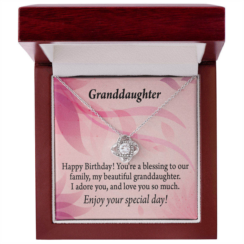 Granddaughter Necklace Gifts From Grandma, Granddaughter Birthday Neck –  Rakva