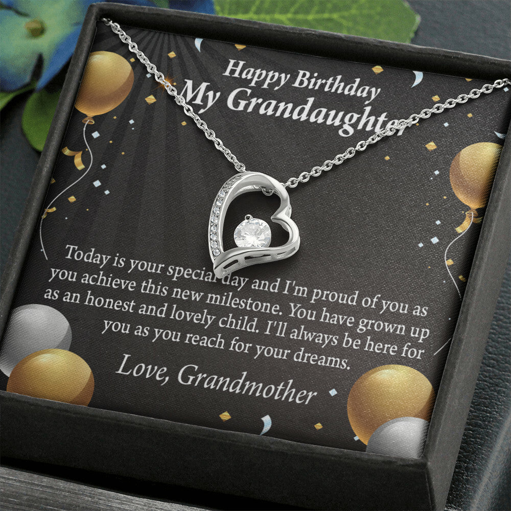 Amazon.com: To My Beautiful Granddaughter Necklace, Granddaughter 13th  Birthday Gifts Form Grandmother or Grandfather, Love Knot Pendant Necklace  Gift for Granddaughter On Her Birthday, 13 Years Old Granddaughter Birthday  Gift Ideas For