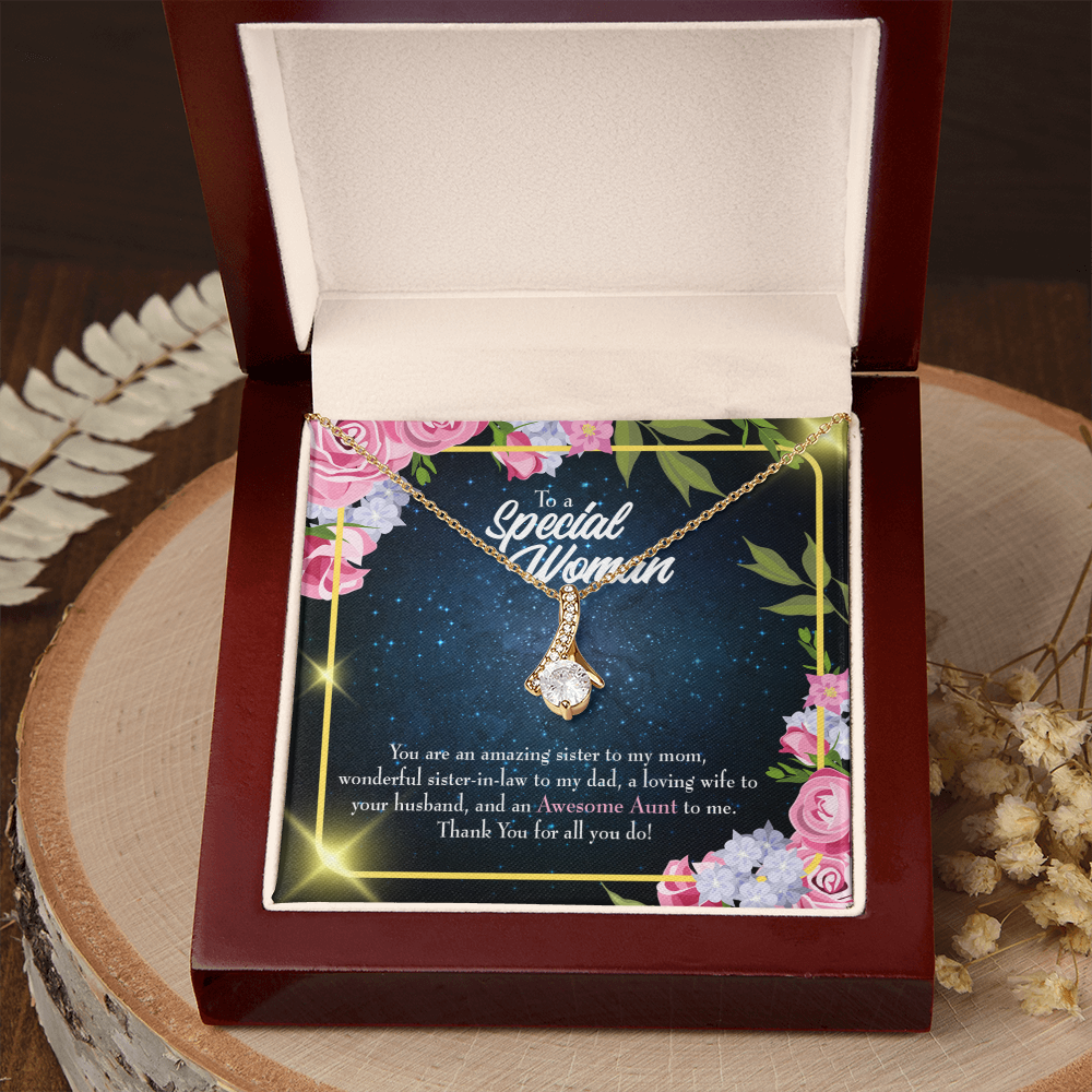 Thank You For Being The Best Daughter-In-Law - Women's Necklace, Gift -  Engrave The Love