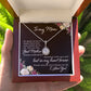 To My Mom So Much of Me Eternal Hope Necklace Message Card-Express Your Love Gifts