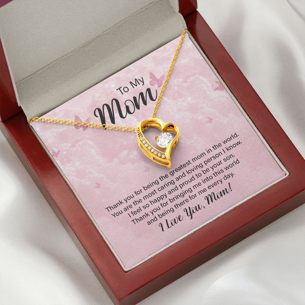 Buy rakva 925 Sterling Silver Gift Mom Necklace, To My Mother Mom  Bestfriend Best Mommy Mother In Law Stepmom For Mothers Day Birthday  Necklace Gift at Amazon.in