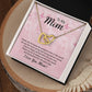 To My Mom Thank You For the Greatest Mom Inseparable Necklace-Express Your Love Gifts