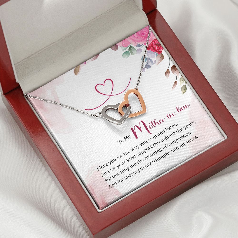 To My Mother-in-Law Inseparable Necklace-Express Your Love Gifts