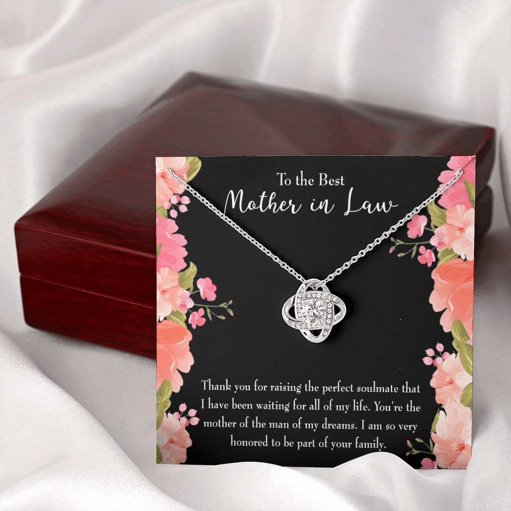 To My Mom Thank You For the Greatest Mom Infinity Knot Necklace Messag -  Express Your Love Gifts