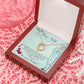 To My Nurse Wife You Brighten Up My Day Forever Necklace w Message Card-Express Your Love Gifts